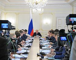Президент ТПП РФ принял участие в совещании в Ново-Огарево