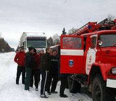 Затор на трассе М-10 не сказался на снабжении продуктовых магазинов