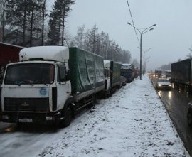 Штрафы за въезд фур в пределы МКАД увеличены до 5 т. р.