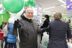 Открыт 40-ой супермаркет "Слата". ФОТО