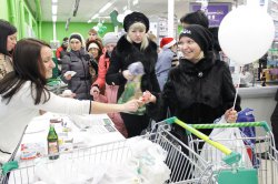 Открыт 40-ой супермаркет "Слата". ФОТО