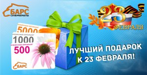 ГК «Барс»: Лучший подарок на 23 февраля