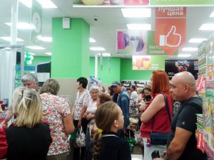 Открытие 57-ого супермаркета «Слата». ФОТО